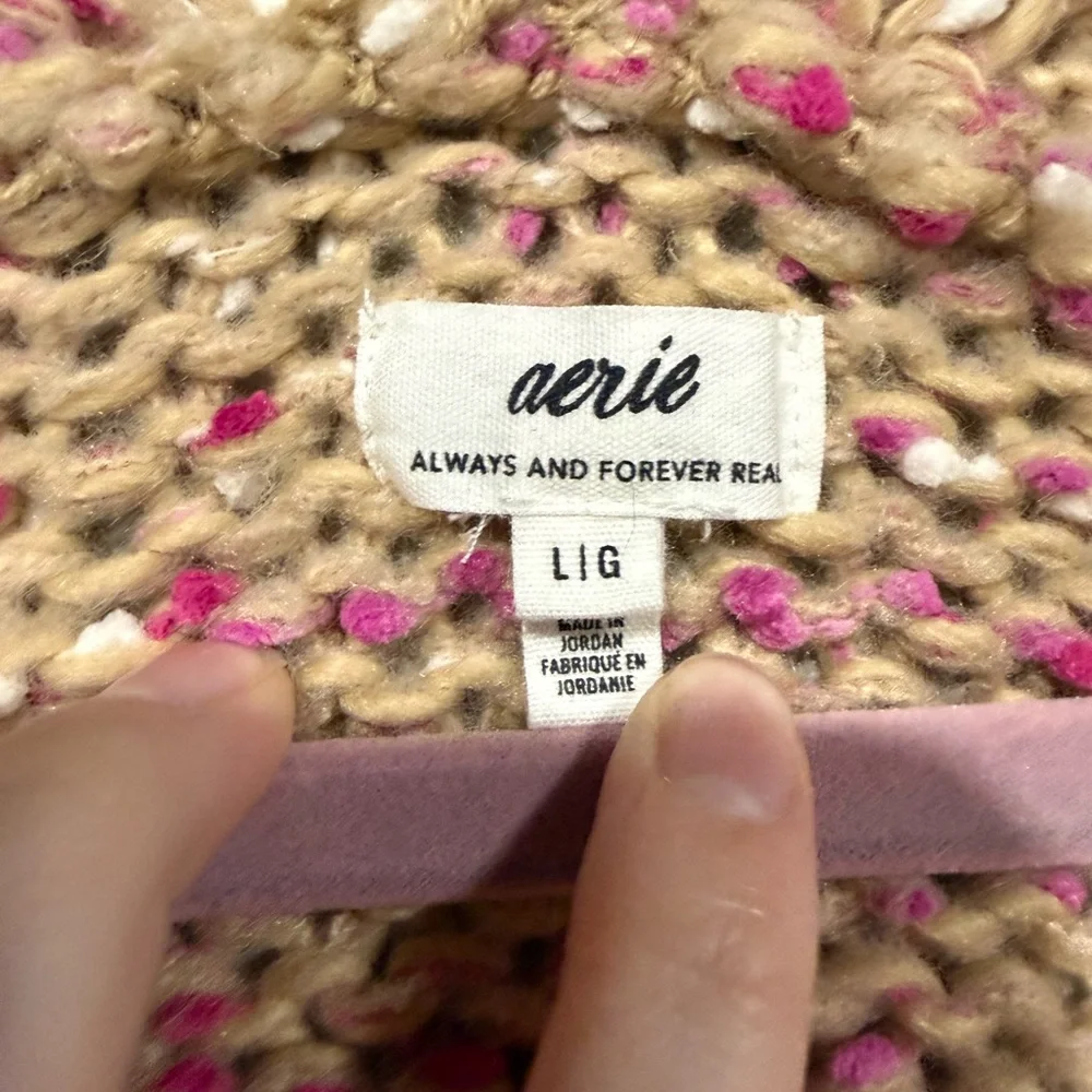 Aerie women’s sprinkled cardigan - Picture 4 of 7